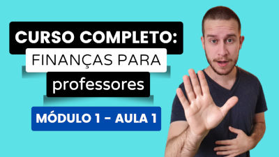 Capa do curso  de Finanças para Professores Autônomos